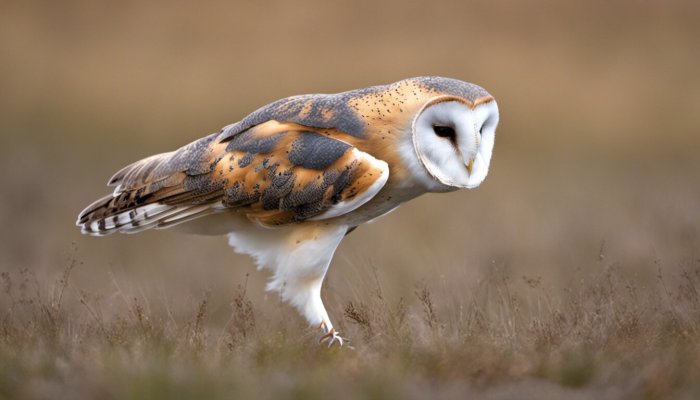 Owl head turn down upside its degrees heads eared short far their turning turns turned birds tilt swivel solent prey