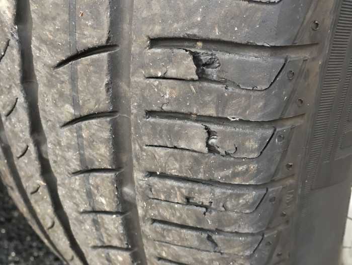 Several factors can cause tire failure