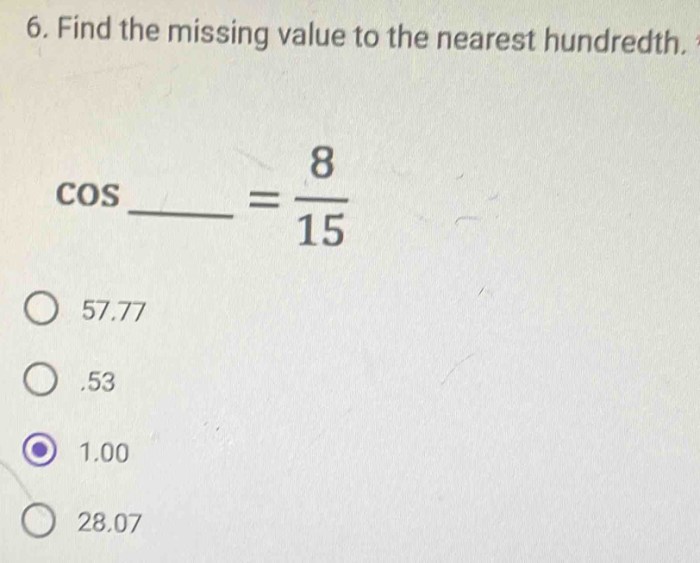 Rounding nearest hundredth decimals math