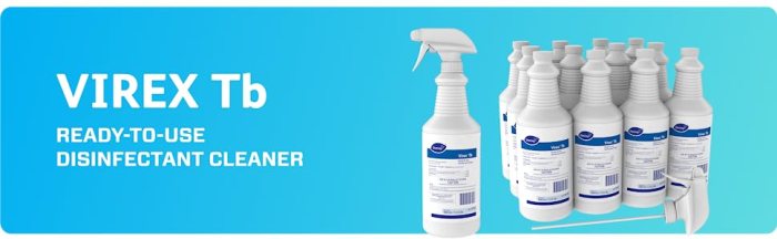 Virex tb disinfectant use ready cleaner